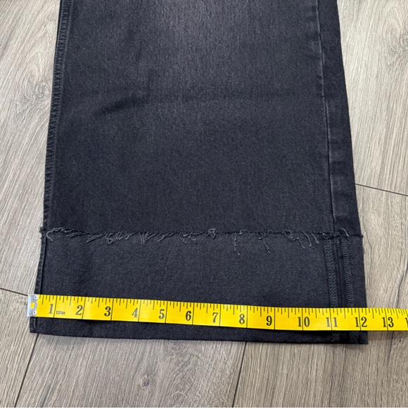 NEW Rag & Bone BLAIR SOFIE HIGH-RISE ANKLE WIDE LEG WITH CUFF RIGID SZ 26 - Picture 5 of 10